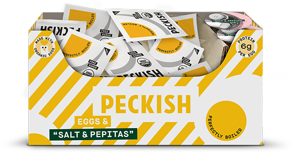 30 Eggs & 15 “Salt & Pepitas” Dips